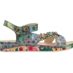 Sandales*Laura Vita Brcuelo 81 Kaki